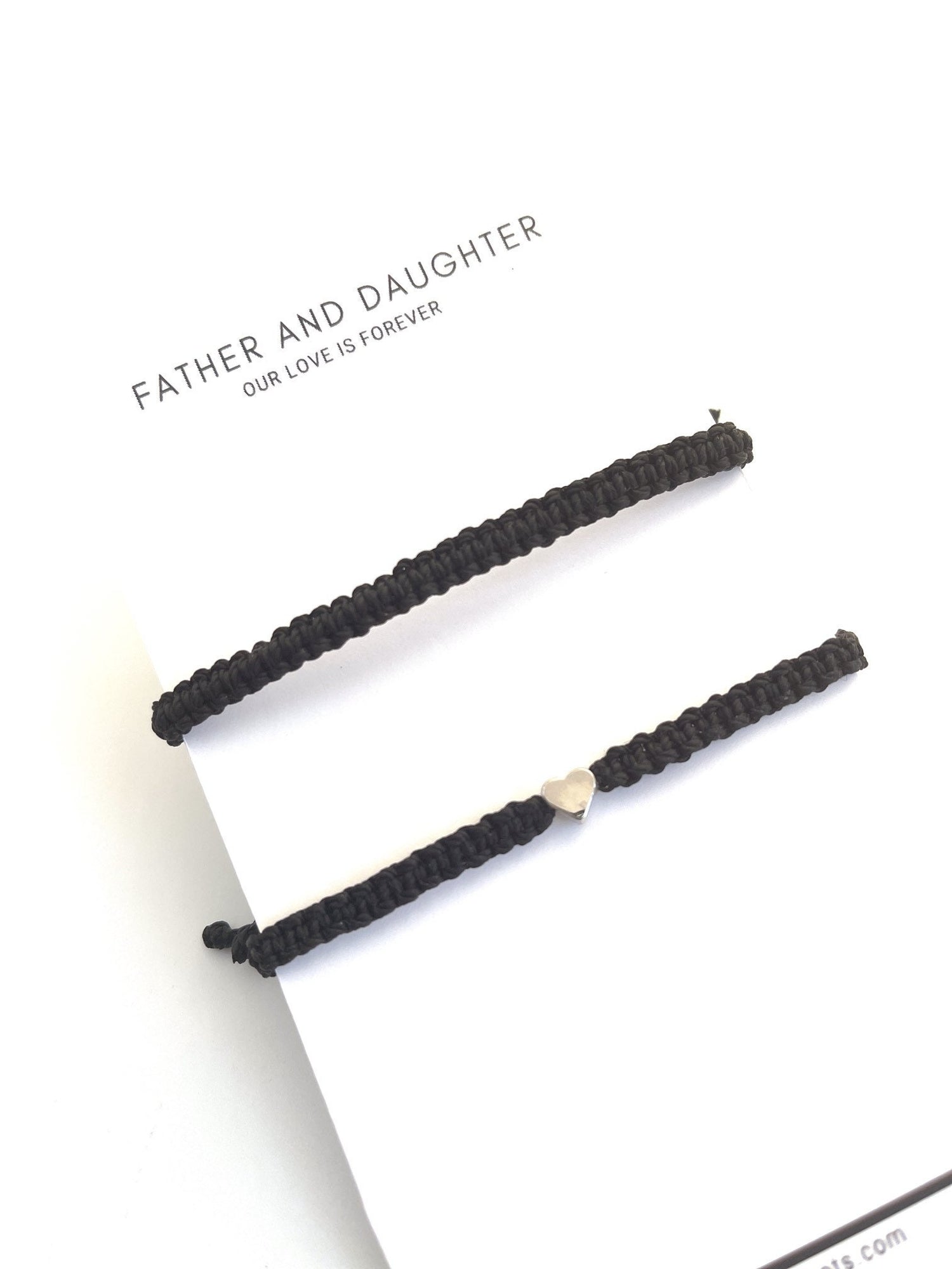 Father Daughter Love Forever Bracelets by Gifts & Knots