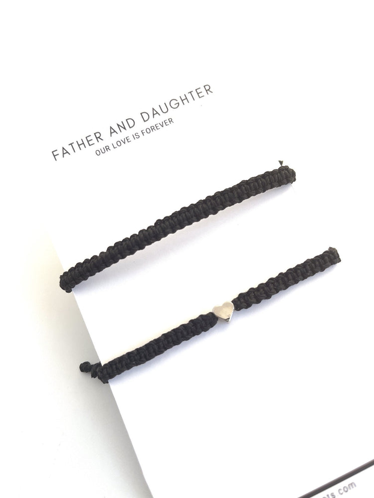 Father Daughter Love Forever Bracelets by Gifts & Knots