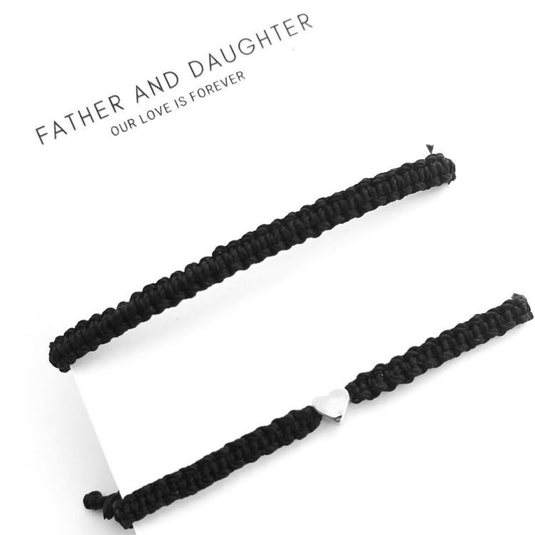 Father Daughter Love Forever Bracelets by Gifts & Knots