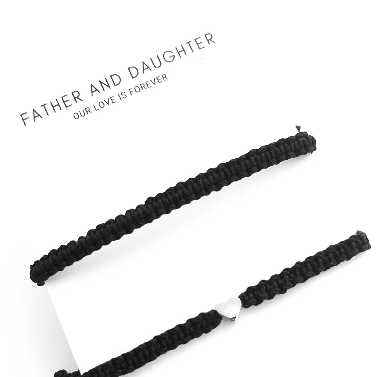 Father Daughter Love Forever Bracelets by Gifts & Knots