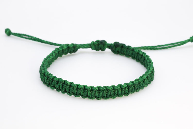 First Day of Kindergarten Green Macrame Matching Bracelets, Blue Rainbow, Adjustable Waterproof, Turquoise, Red, Gray, Pink, Purple, Black