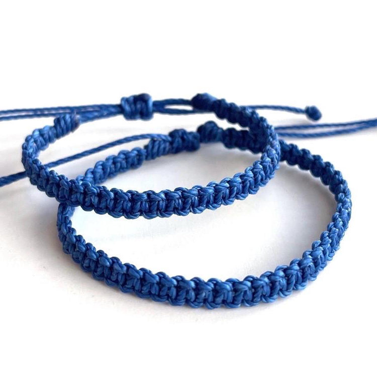 Blue Matching Bracelets. Mommy and Me. First Day of Kindergarten. Adjustable, Waterproof, Children Safe. First Day of School.