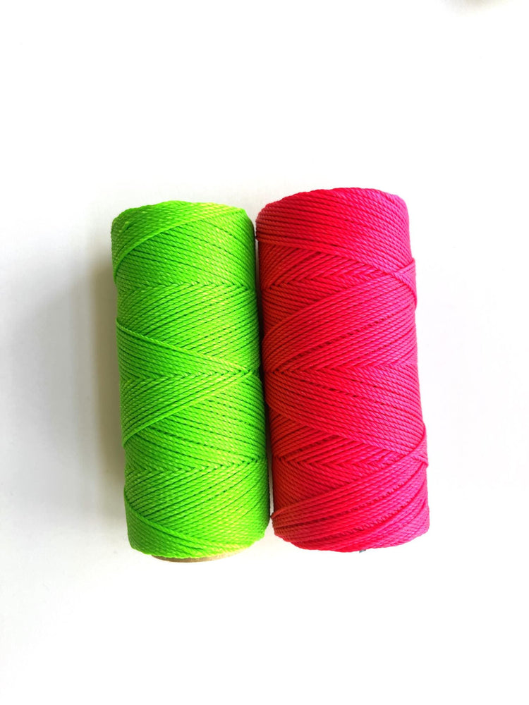 Going to Camp Matching Bracelets, Mommy and Me Adjustable Set, Neon Green Waterproof, First Camp Gift