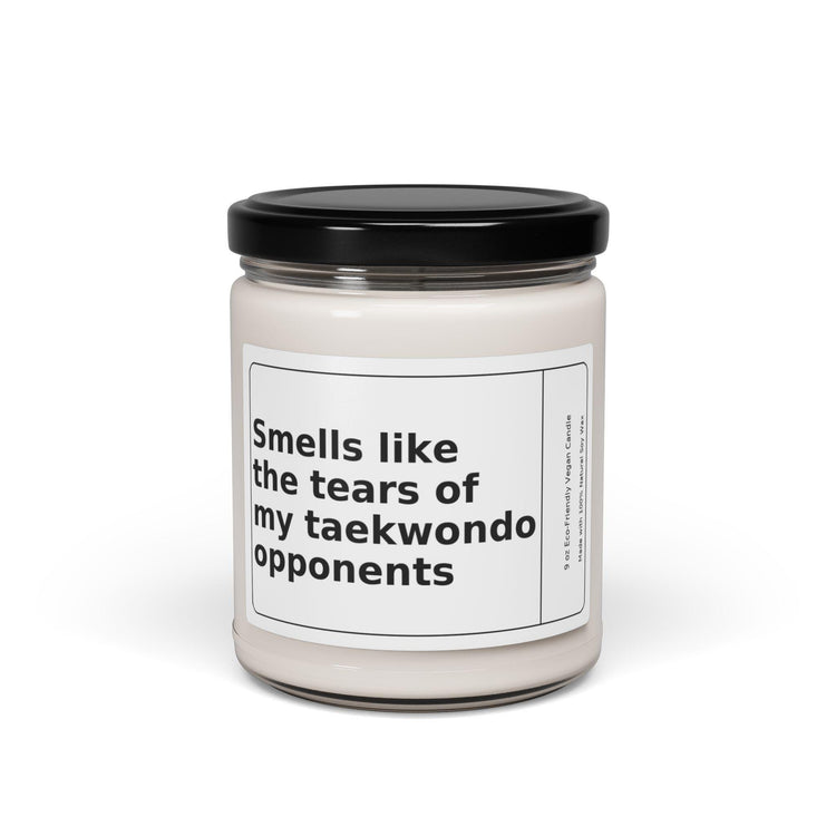 Taekwondo Martial Arts Gift, Scented Candle, Funny Candle, Hand-poured Candle, 9oz Candle, Relaxation Candle