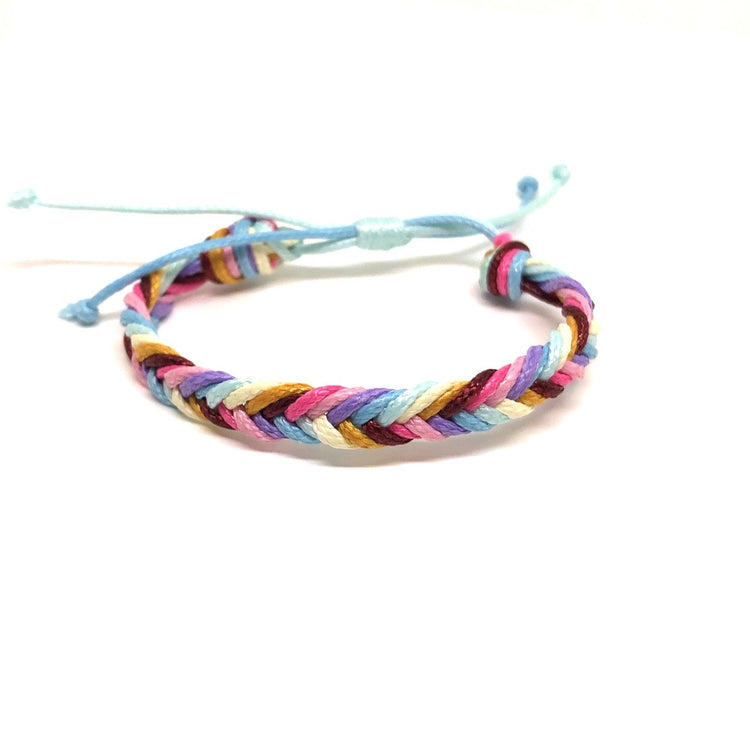 Life is Colorful Braid Bracelet Anklet - Gifts & Knots
