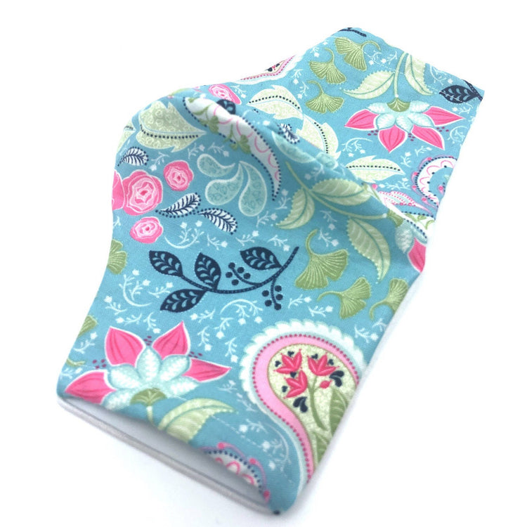 Paisley Floral Face Mask 100% Cotton