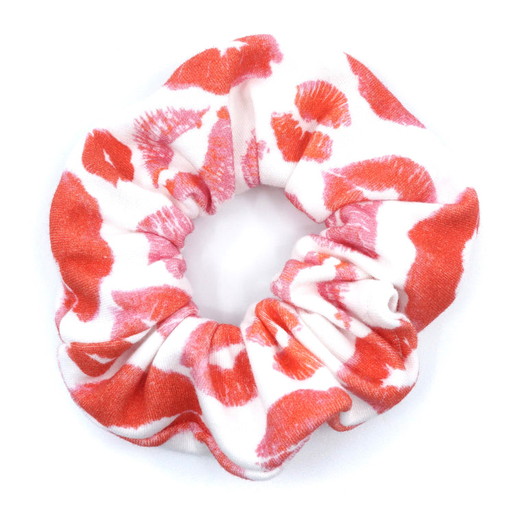 Red Lips Lipstick Scrunchie - Gifts & Knots