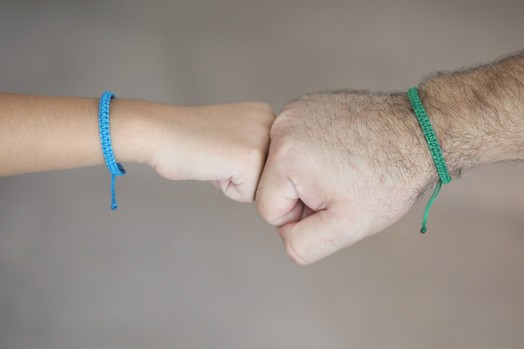 Father and Son Matching Bracelets Mix and Match Colors