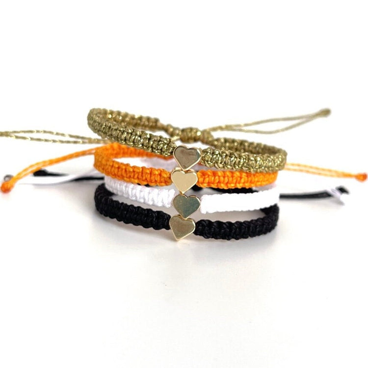 Fall Gold Heart Bracelet Edition