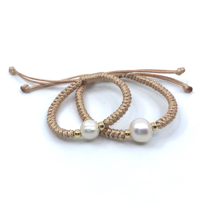 Mommy and Me Freshwater Pearl Bracelet Set - Gifts & Knots