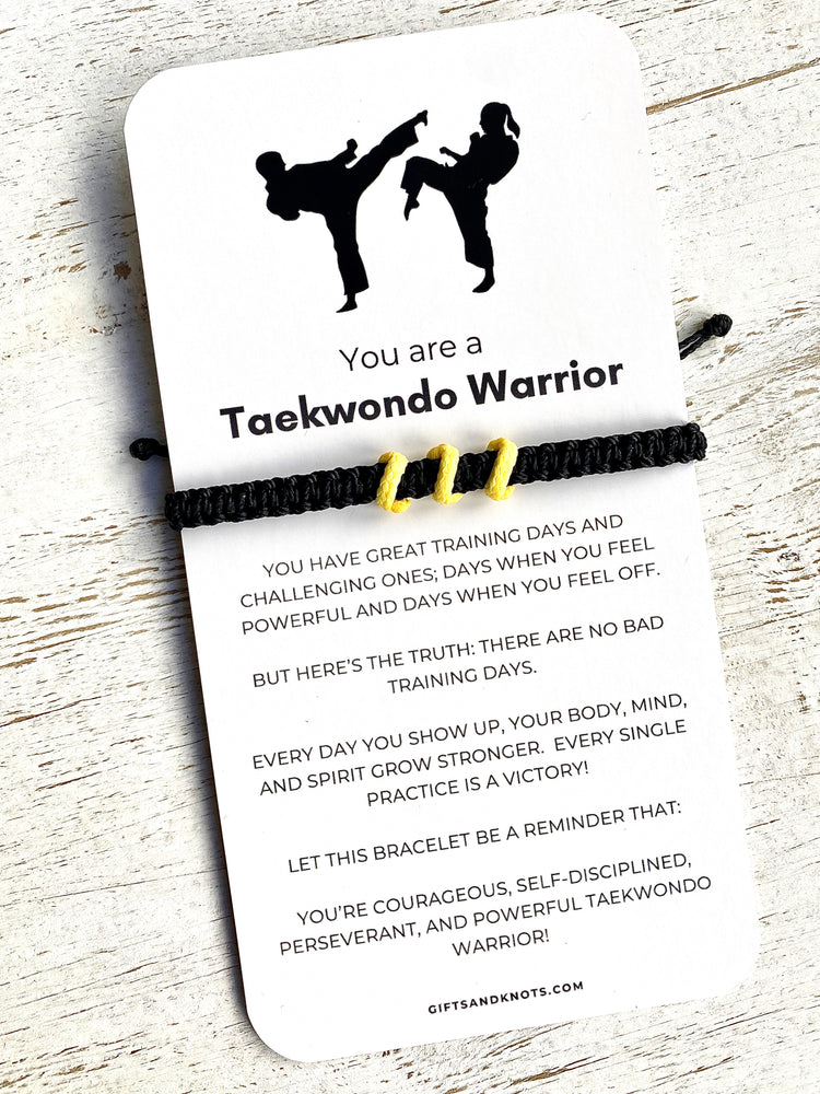 Parks Taekwondo Bracelet - Student Creed Card - Pembroke Pines - Online