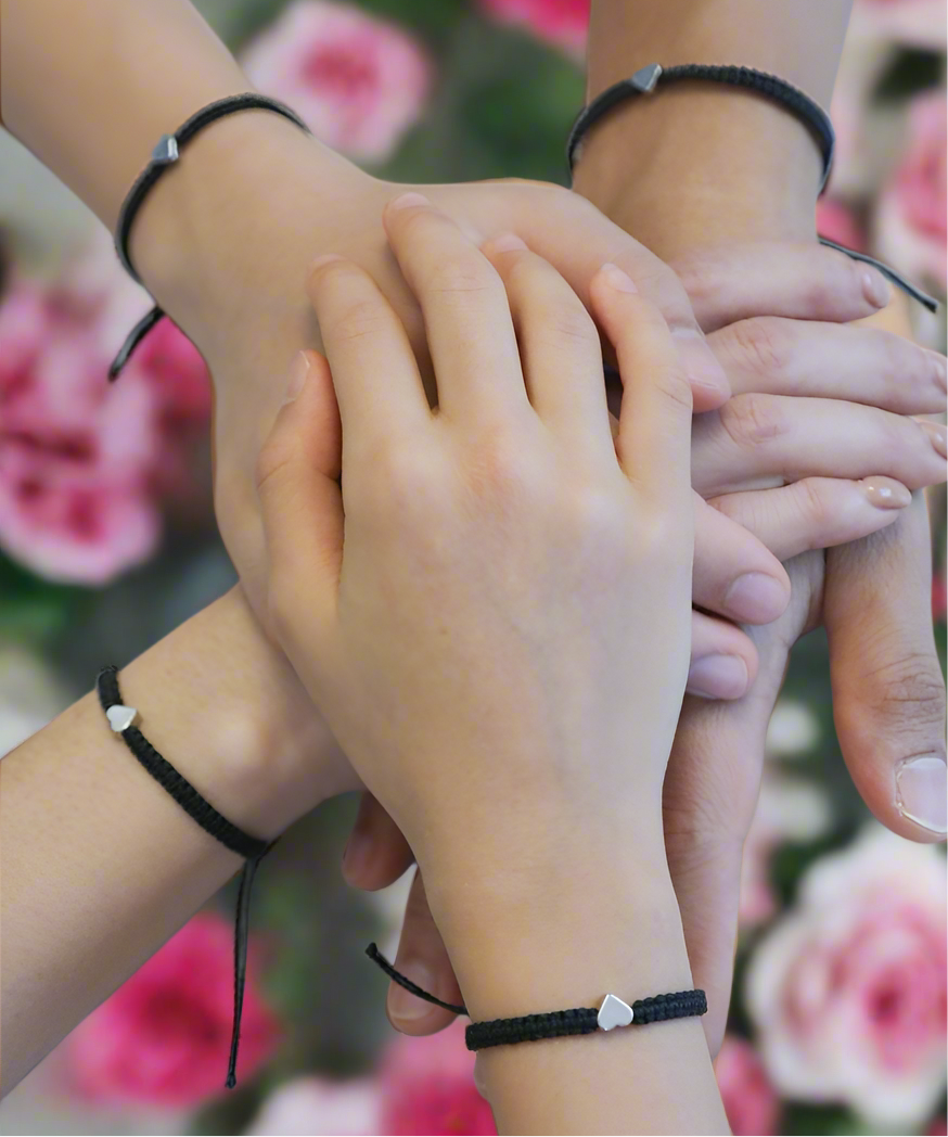 Bracelets with Gold Heart Charm - Gifts & Knots