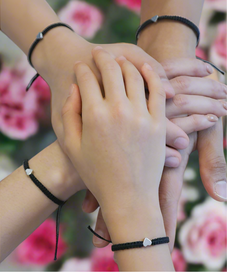 Bracelets with Gold Heart Charm - Gifts & Knots