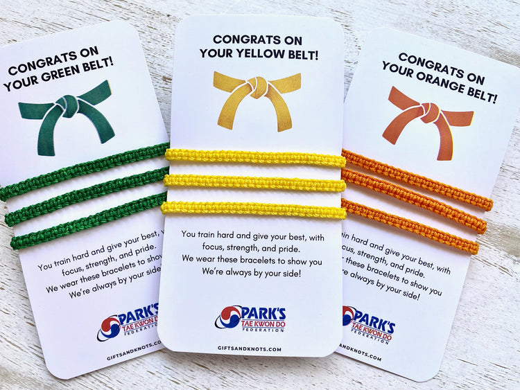 Taekwondo Family Matching Bracelets - Parks Plantation - Online Order