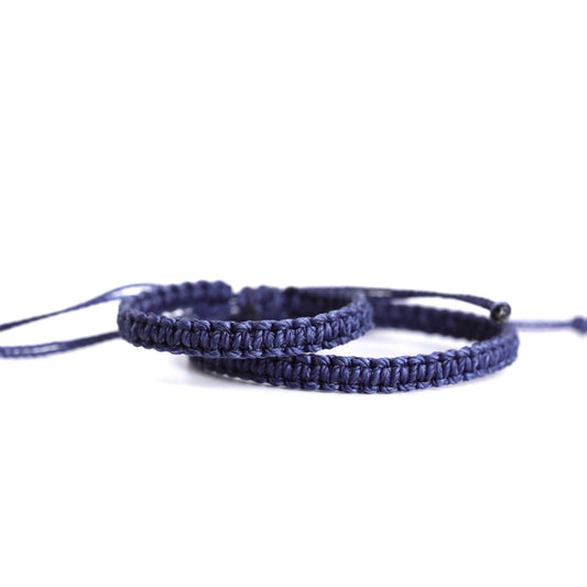 Father and Son Blue Matching Bracelet Set