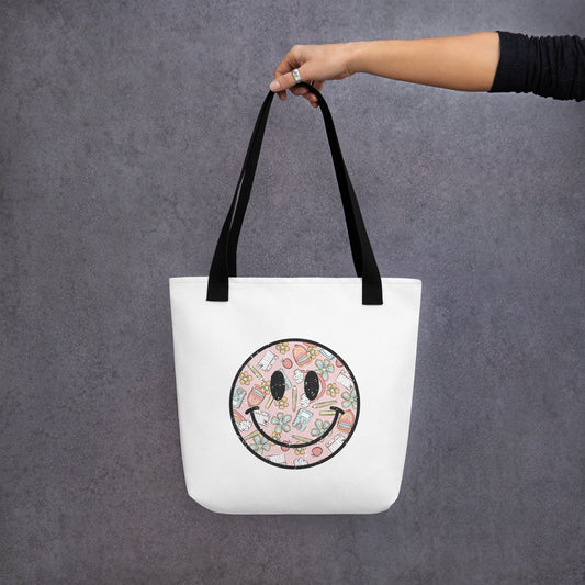 Happy Face Back To School Tote bag