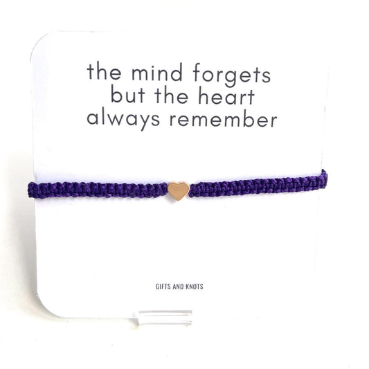 Purple Awareness Bracelet Ribbon