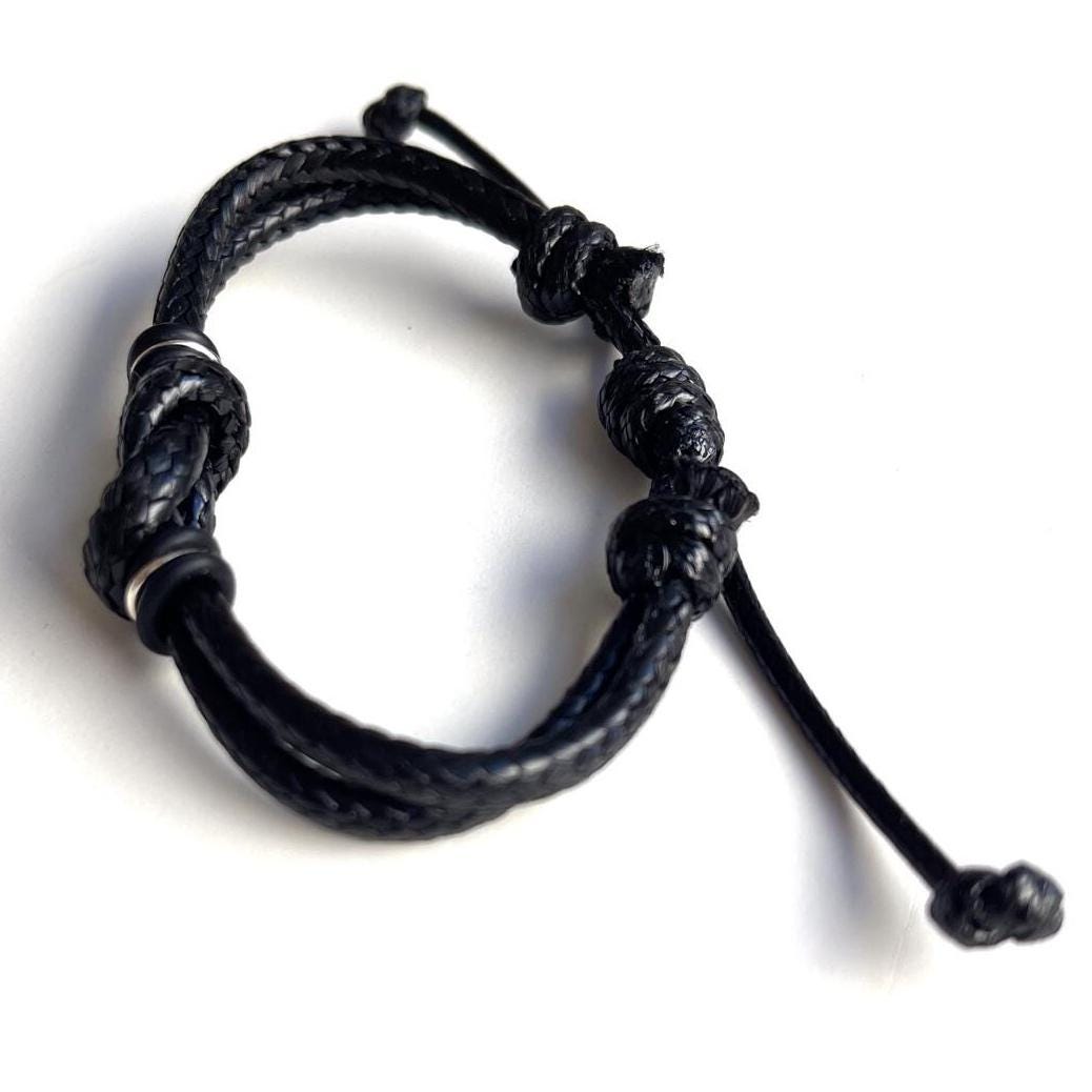 Boys Bracelet, Celtic Knot Black Bracelet, Boys Favors, Children Bracelets, Kids Party Favors