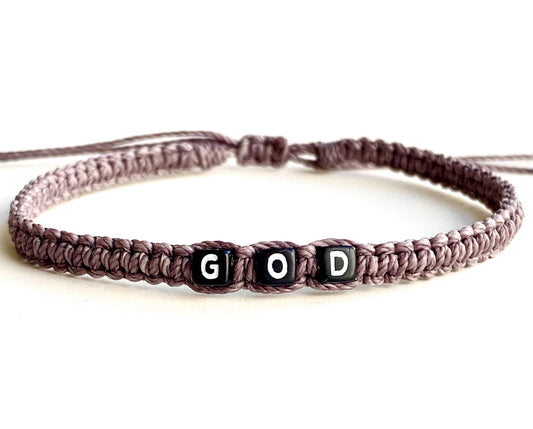 Personalized Bracelet, Custom Name Word, Adjustable Waterproof Wristband, Gift Ready, Birthday, Anniversary, Valentines, Christmas