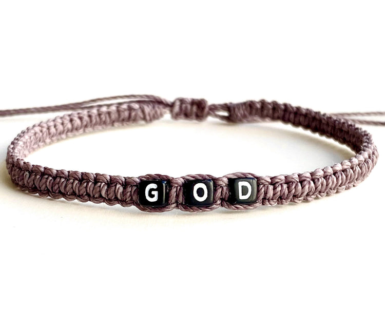 Personalized Bracelet, Custom Name Word, Adjustable Waterproof Wristband, Gift Ready, Birthday, Anniversary, Valentines, Christmas