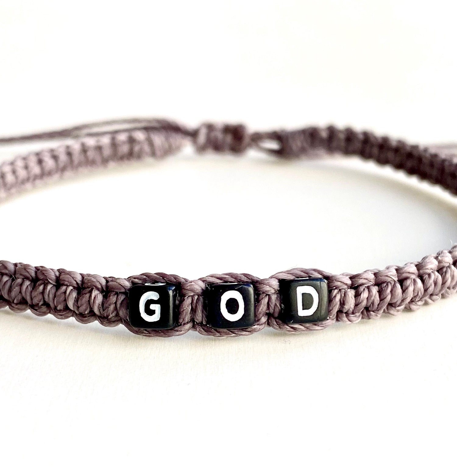 Personalized Bracelet, Custom Name Word, Adjustable Waterproof Wristband, Gift Ready, Birthday, Anniversary, Valentines, Christmas