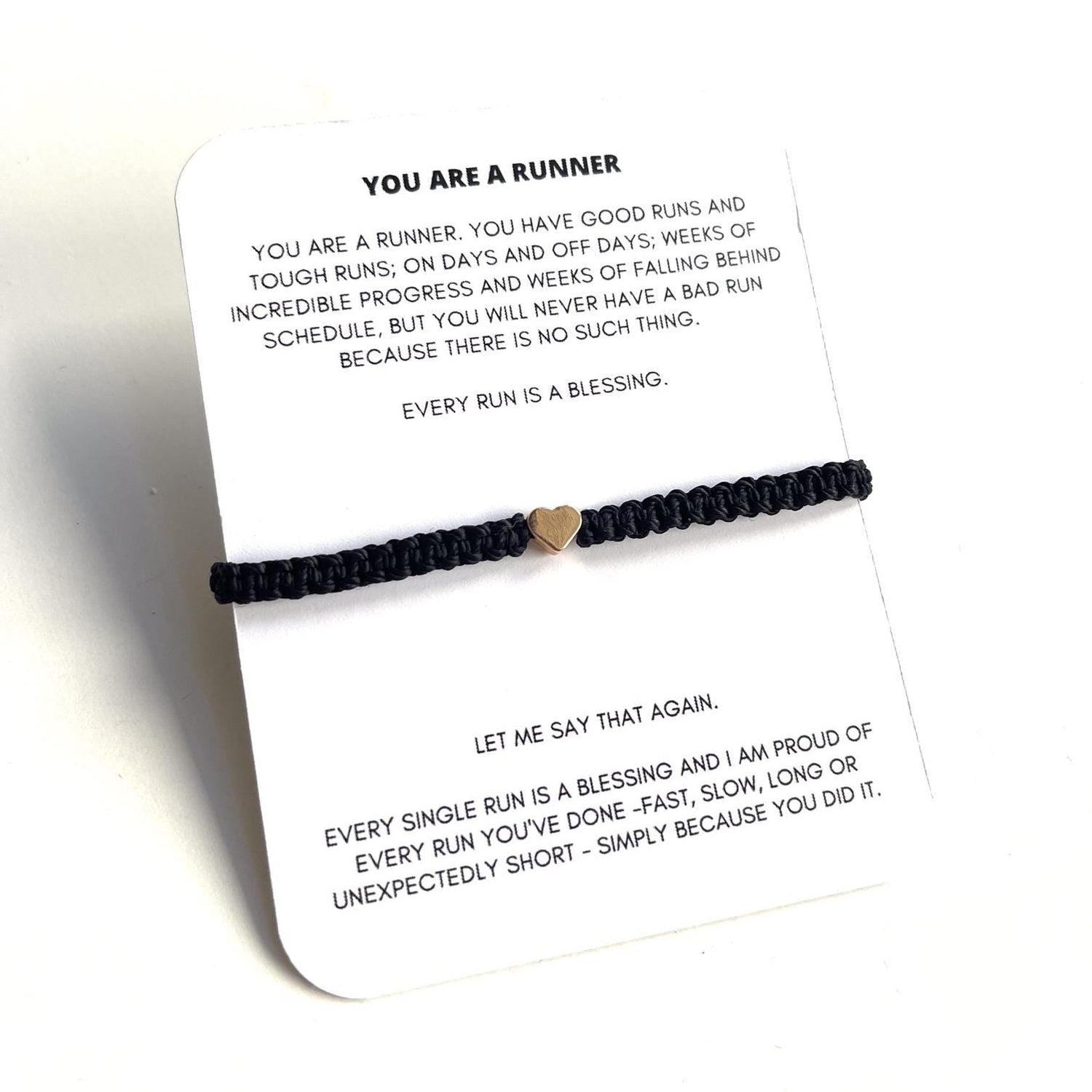 You are a runner bracelet by Gifts & Knots