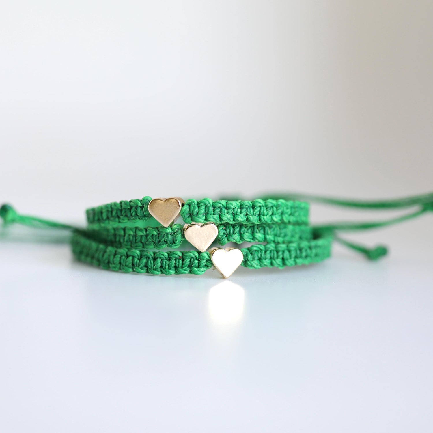 Green Ribbon Awareness Bracelet