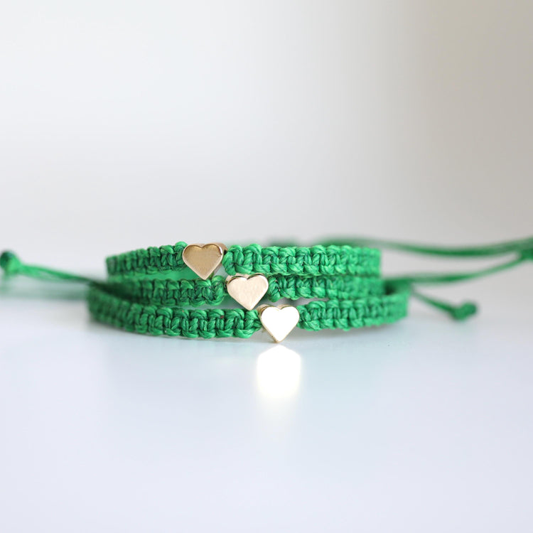 Green Ribbon Awareness Bracelet