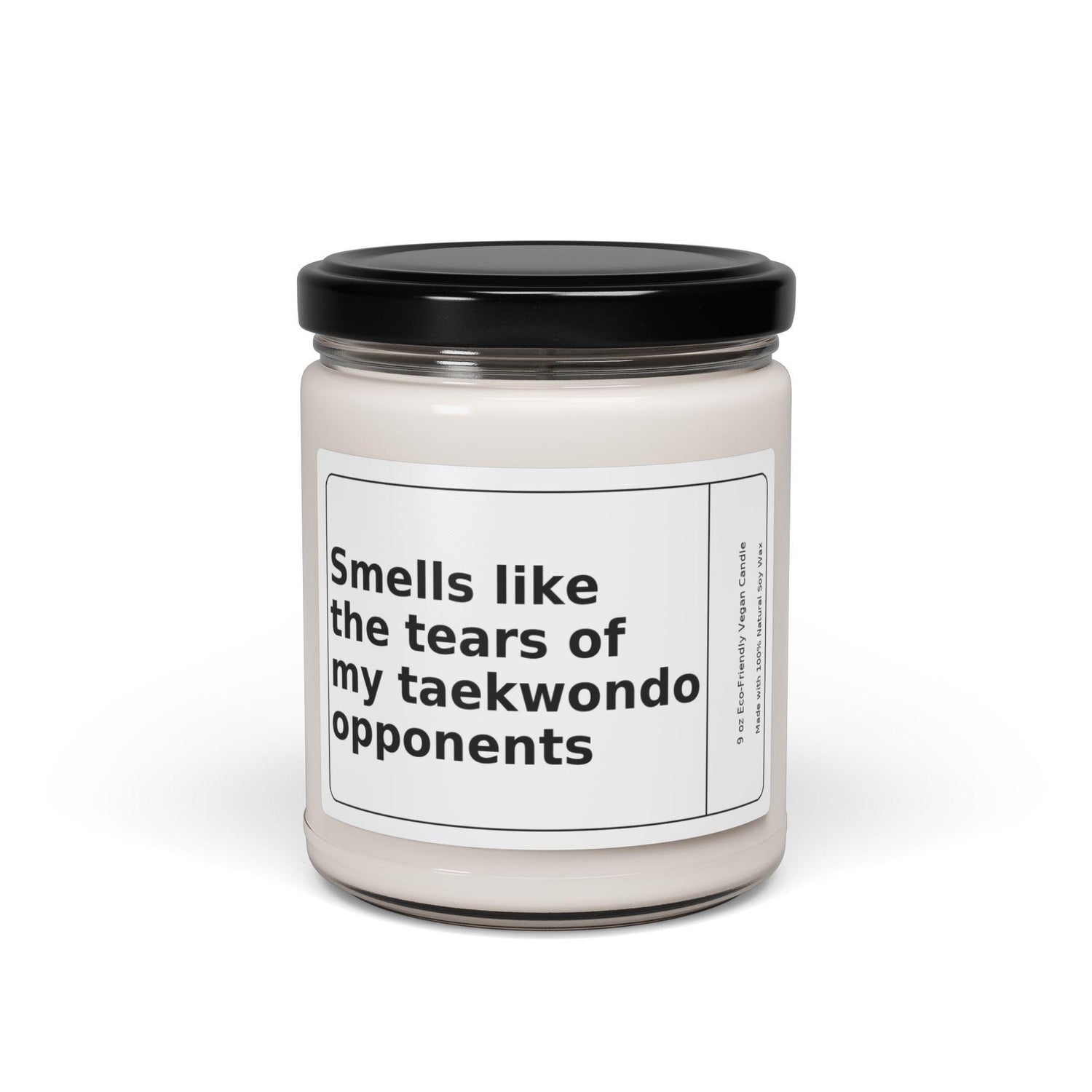Taekwondo Martial Arts Gift, Scented Candle, Funny Candle, Hand-poured Candle, 9oz Candle, Relaxation Candle