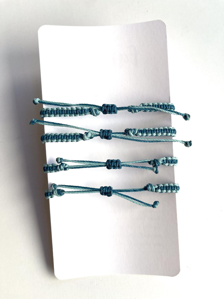 Custom Family Bracelets, Choose Your Colors, Handmade Adjustable Macrame Bracelets for Parents, Kids, Siblings, Matching Family Jewelry Set