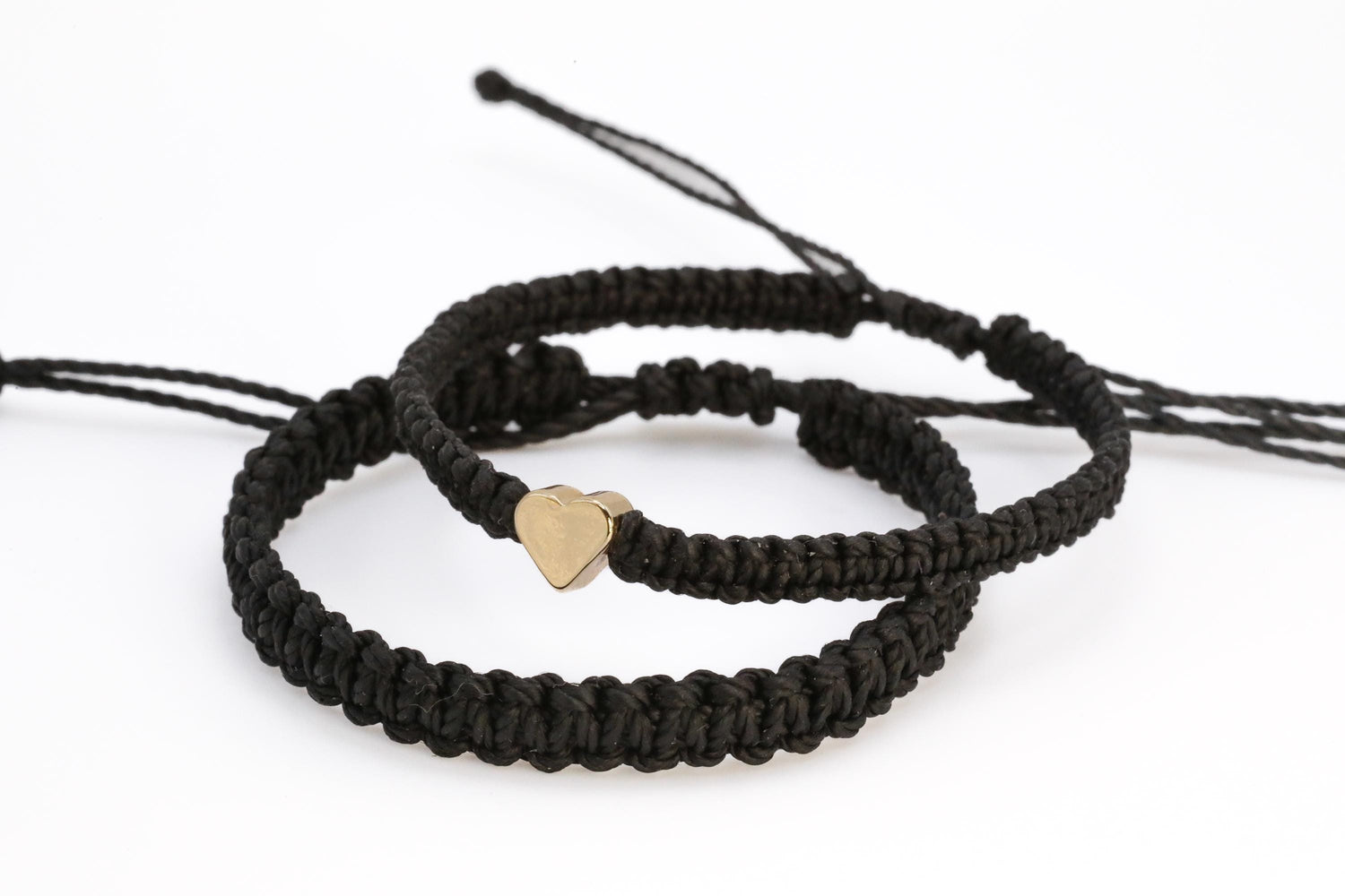 Family Matching Black Bracelets