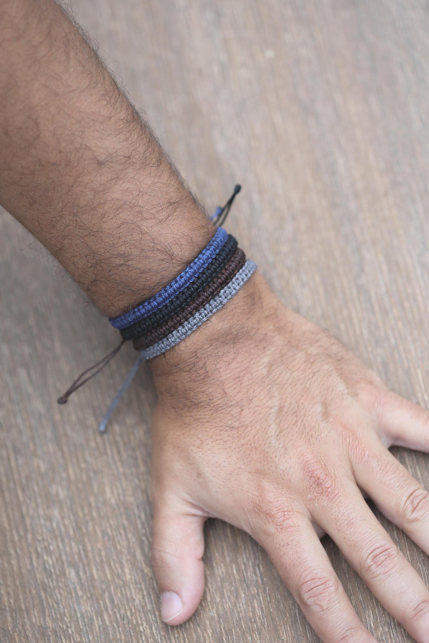 Waterproof Braided Bracelet Adjustable, Surfer Beach Style Bracelet