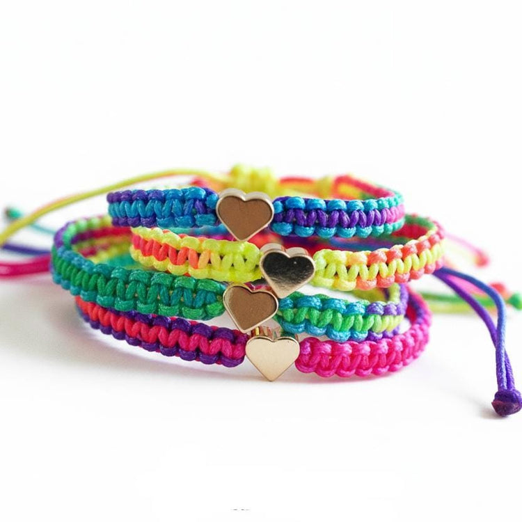 Mommy and Me Rainbow Bracelet – First Day of Kindergarten Gift