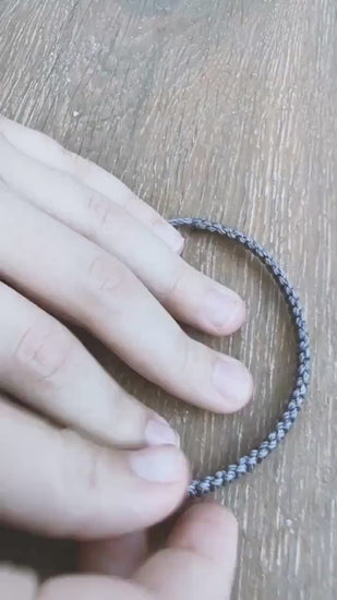 First Day of Second Grade, White and Green Bracelet, Waterproof Cord, Matching Family Bracelets