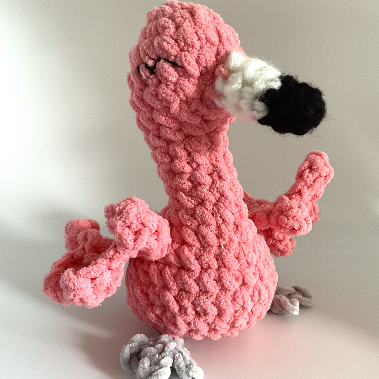 Flamingo Crochet Plushie