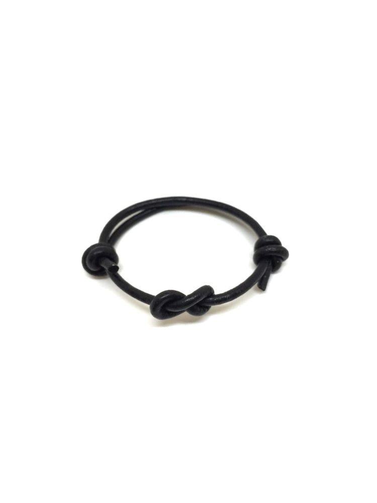 Simple Bracelet, Leather Bracelet, Infinity Knot, Matching Bracelets