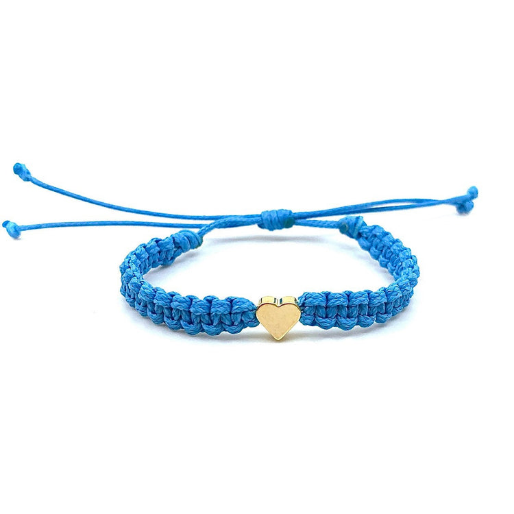 Heart Bracelet Anklet Turquoise