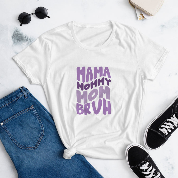 Mama Mom Slim Fit Tee Mother's Day t-shirt