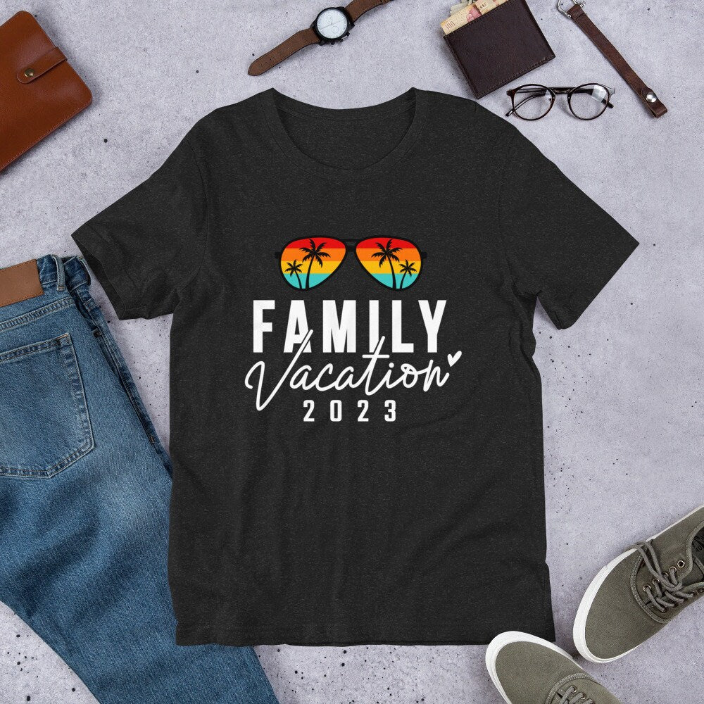 Family Vacation 2023 Matching Unisex t-shirt
