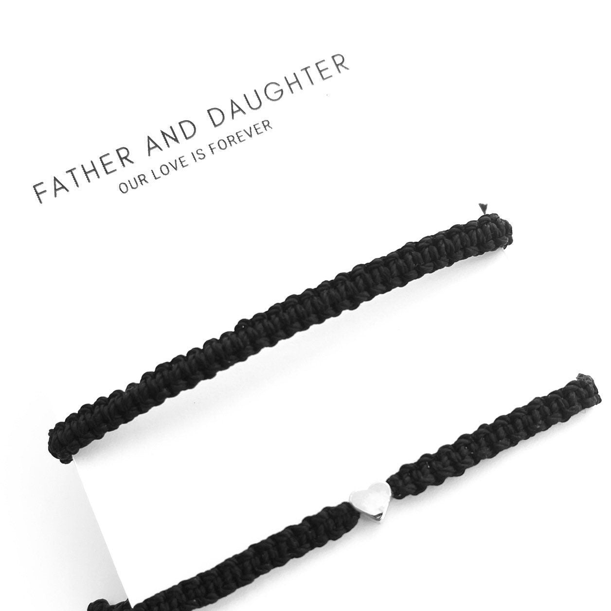 Father and Daughter, Bracelet Set for Dad and Daughter