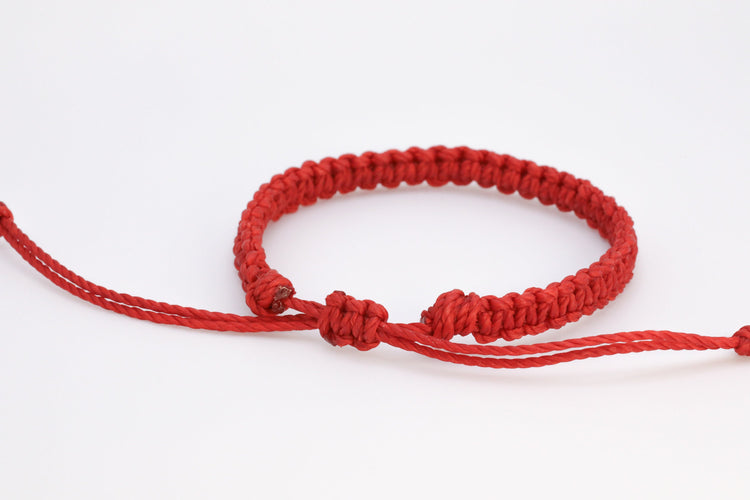 Red Braided Macrame Bracelets: Bulk Orders & Wholesale