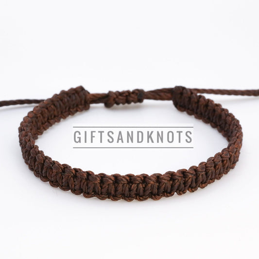 Brown Braided Macrame Bracelets: Bulk Orders & Wholesale
