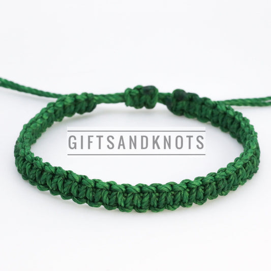 Green Macrame Matching Bracelets: Bulk Orders & Wholesale
